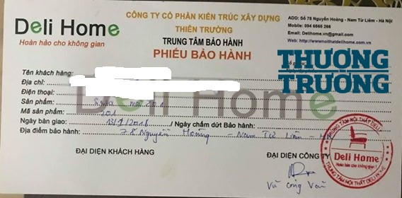 Khách hàng “tố” nội thất Deli Home bán hàng kém chất lượng?