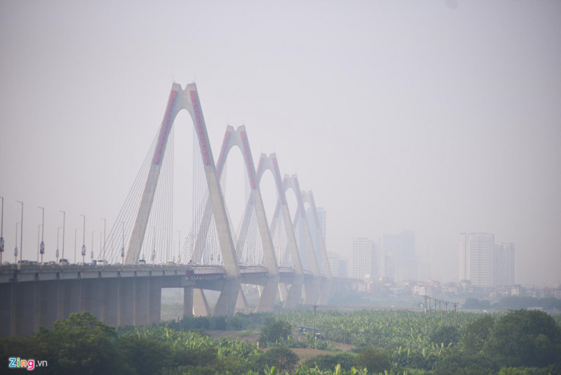 Ha Noi trong bao dong do ve o nhiem khong khi hinh anh 8 