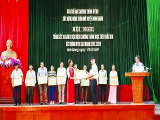 Ninh Giang (Hải Dương): Quyết tâm đạt huyện nông thôn mới 2020