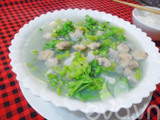 Canh thiên lý nấu ngao