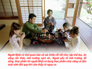 Hướng dẫn phương pháp phòng ngừa đột quỵ theo cách người Nhật