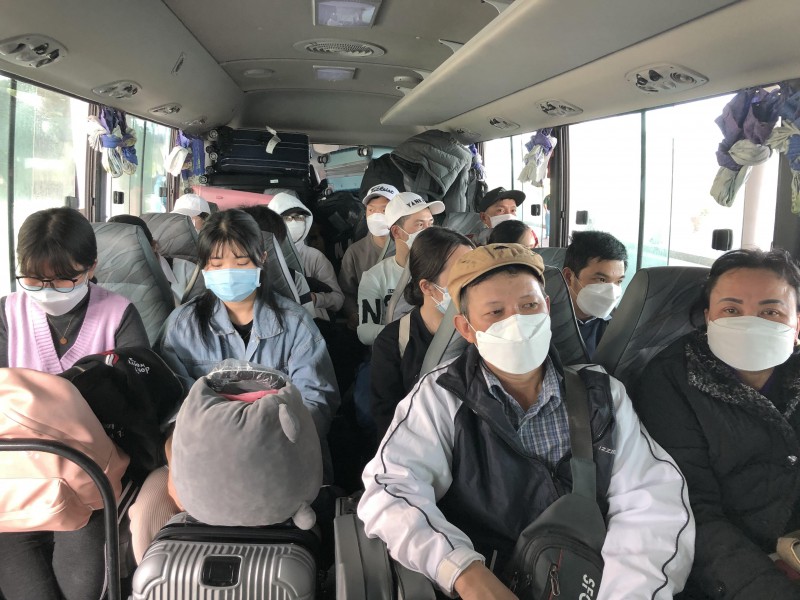 Cách ly 226 người từ Hàn Quốc bay về Cần Thơ ngày hôm nay - ảnh 12