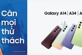 Samsung ra mắt thế hệ Galaxy A54 5G, A34 5G và A14 LTE mới: Trải nghiệm vượt trội, cân mọi thử thách