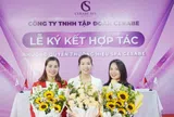 Lễ kí kết hợp tác toàn diện giữa Chuỗi nhượng quyền thương hiệu Spa Cerabe và Tân 3 bà chủ mới