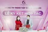 Lễ ký kết hợp tác toàn diện giữa Chuỗi nhượng quyền thương hiệu Spa Cerabe và Chủ Spa Nguyễn Thị Xinh