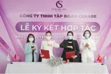 Lễ ký kết hợp tác toàn diện giữa Chuỗi nhượng quyền thương hiệu Spa Cerabe và Chủ Spa Trần Thuỳ Linh