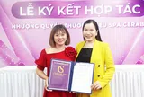 Chúc mừng tân giám đốc Spa Cerabe Đặng Thị Xa có buổi ký kết thành công