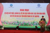 Khai mạc sự kiện kết nối sản phẩm OCOP, đặc sản vùng miền gắn với văn hóa các tỉnh miền Trung và Tây Nguyên