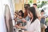 Trai tài gái sắc trường Báo nô nức check-in cùng Photobooth độc đáo “AMAZE”