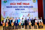 Vĩnh Phúc: 176 giáo viên tranh tài tại giải thể thao “Người giáo viên nhân dân”