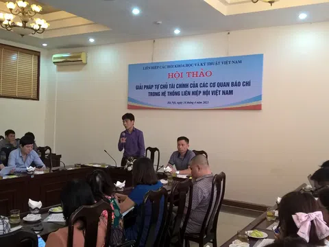 "Giải pháp tự chủ tài chính của các cơ quan báo chí trong hệ thống Liên hiệp các Hội khoa học kỹ thuật Việt Nam"