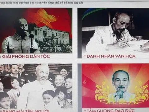 Triển lãm trực tuyến giới thiệu 500 cuốn sách về Bác Hồ