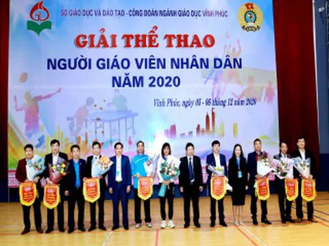 Vĩnh Phúc: 176 giáo viên tranh tài tại giải thể thao “Người giáo viên nhân dân”
